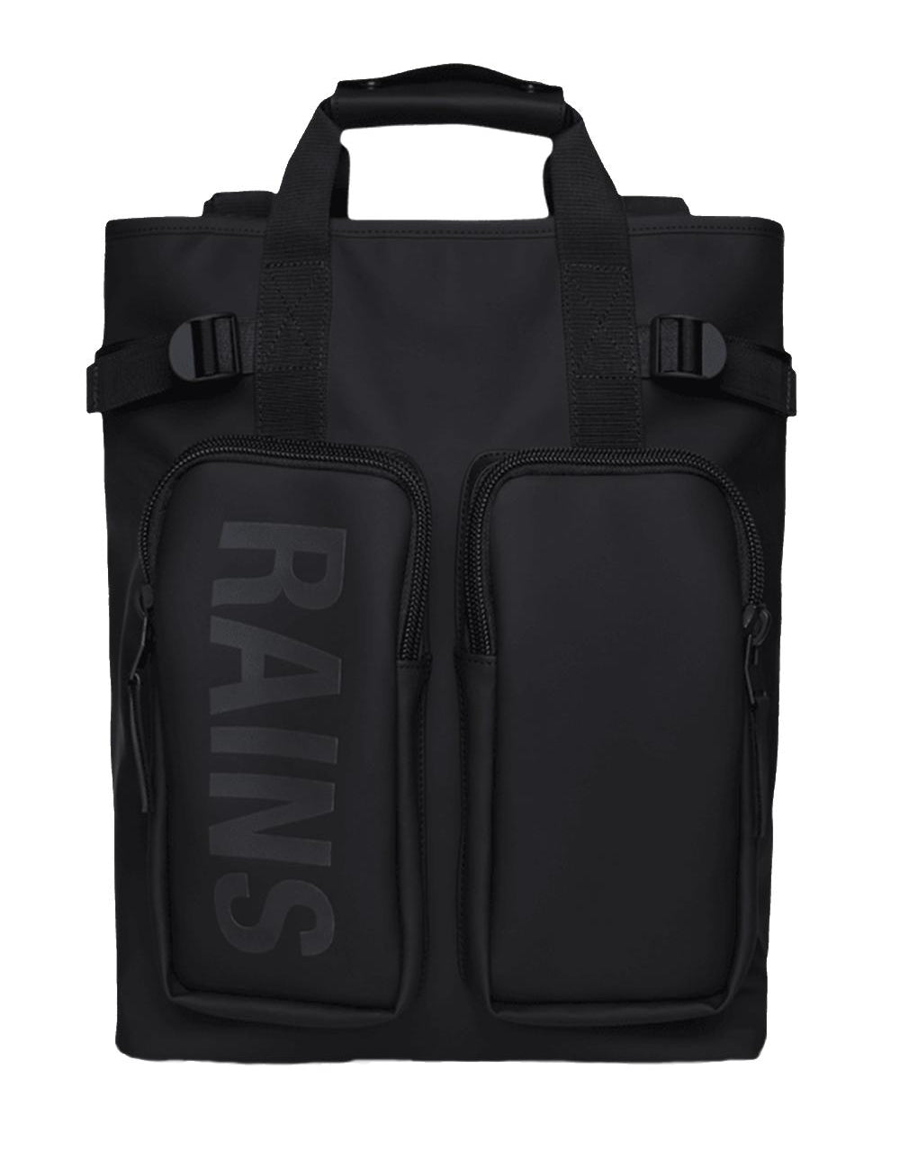 Texel Tote Backpack TEXELTOTE BACKPACK BALCK Rains 