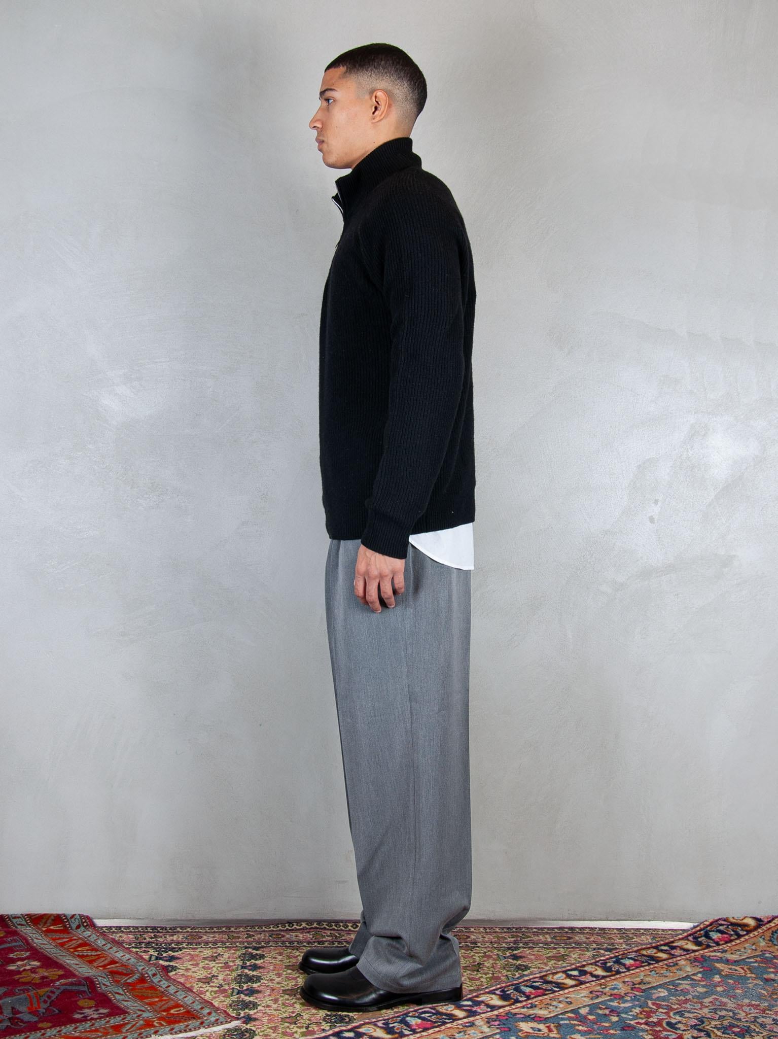 Diana Studio Maglia half zip costa inglese DW24M070050 300 Diana Studio 