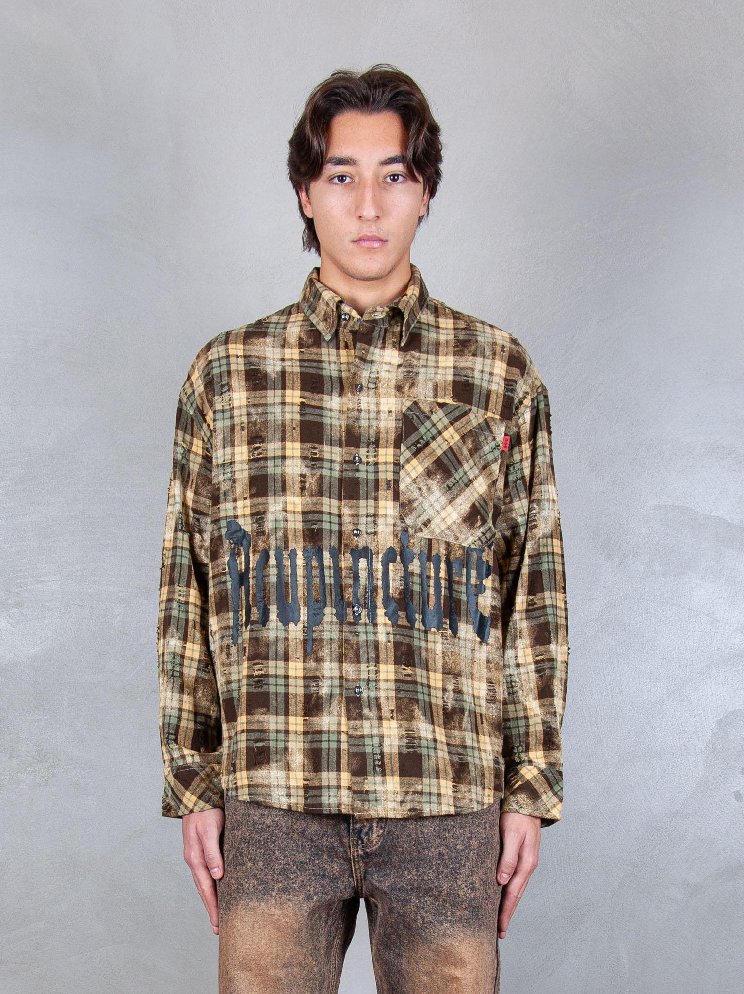 Acupuncture Camicia Punker Shirt PUNKER SHIRT KHAKI Acupuncture 