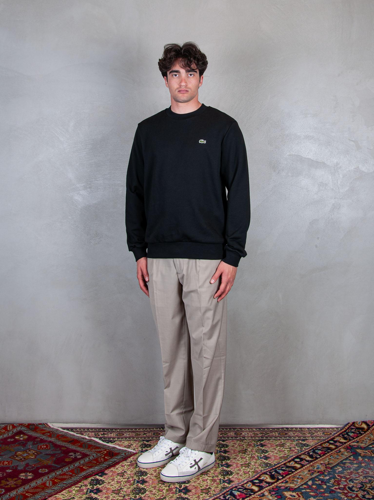 Felpa girocollo SH9801 031 Lacoste 