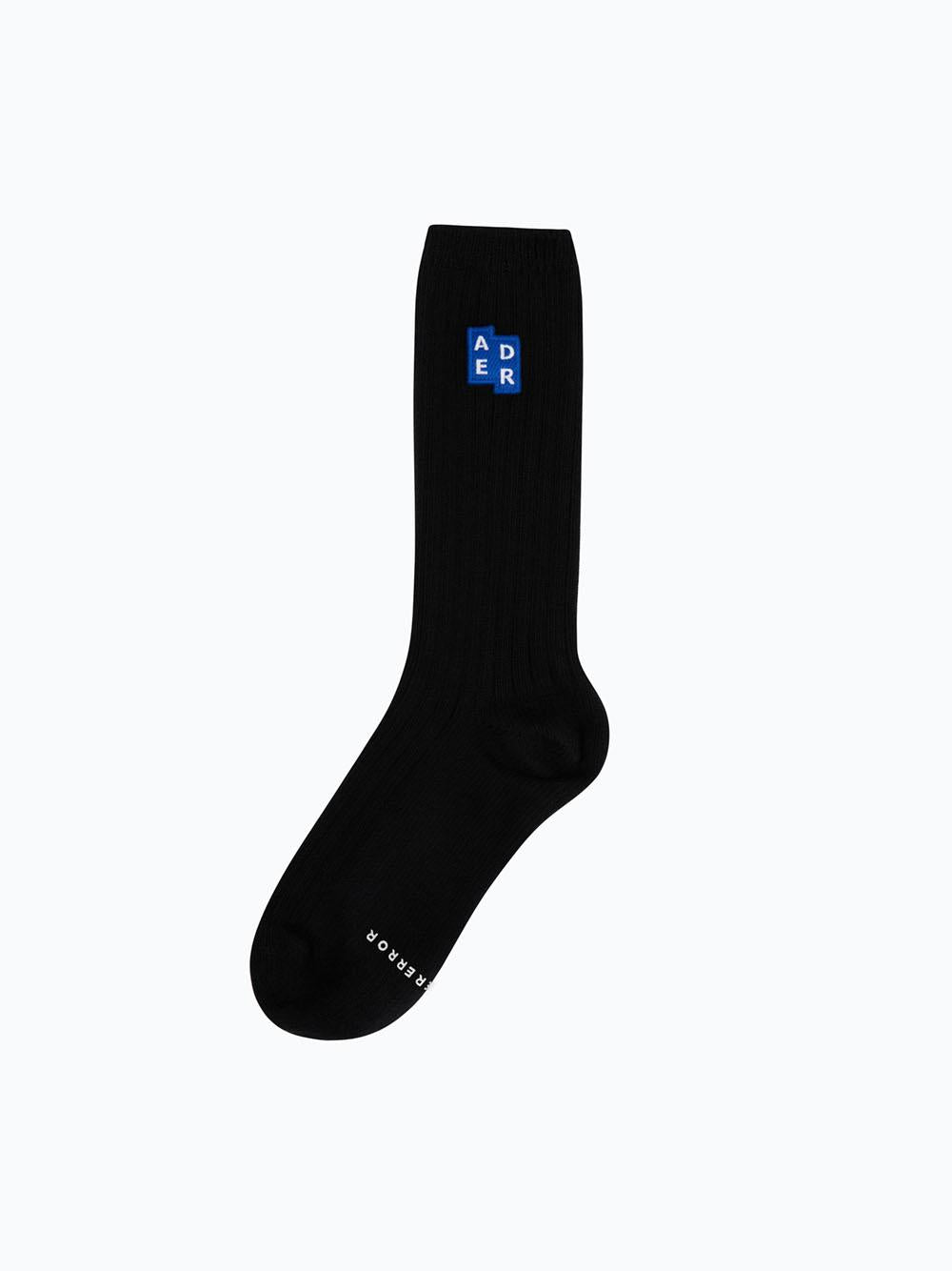 Ader Error Calze  Logo Socks BMSGFYAC0301 BK-NOIR Ader Error 