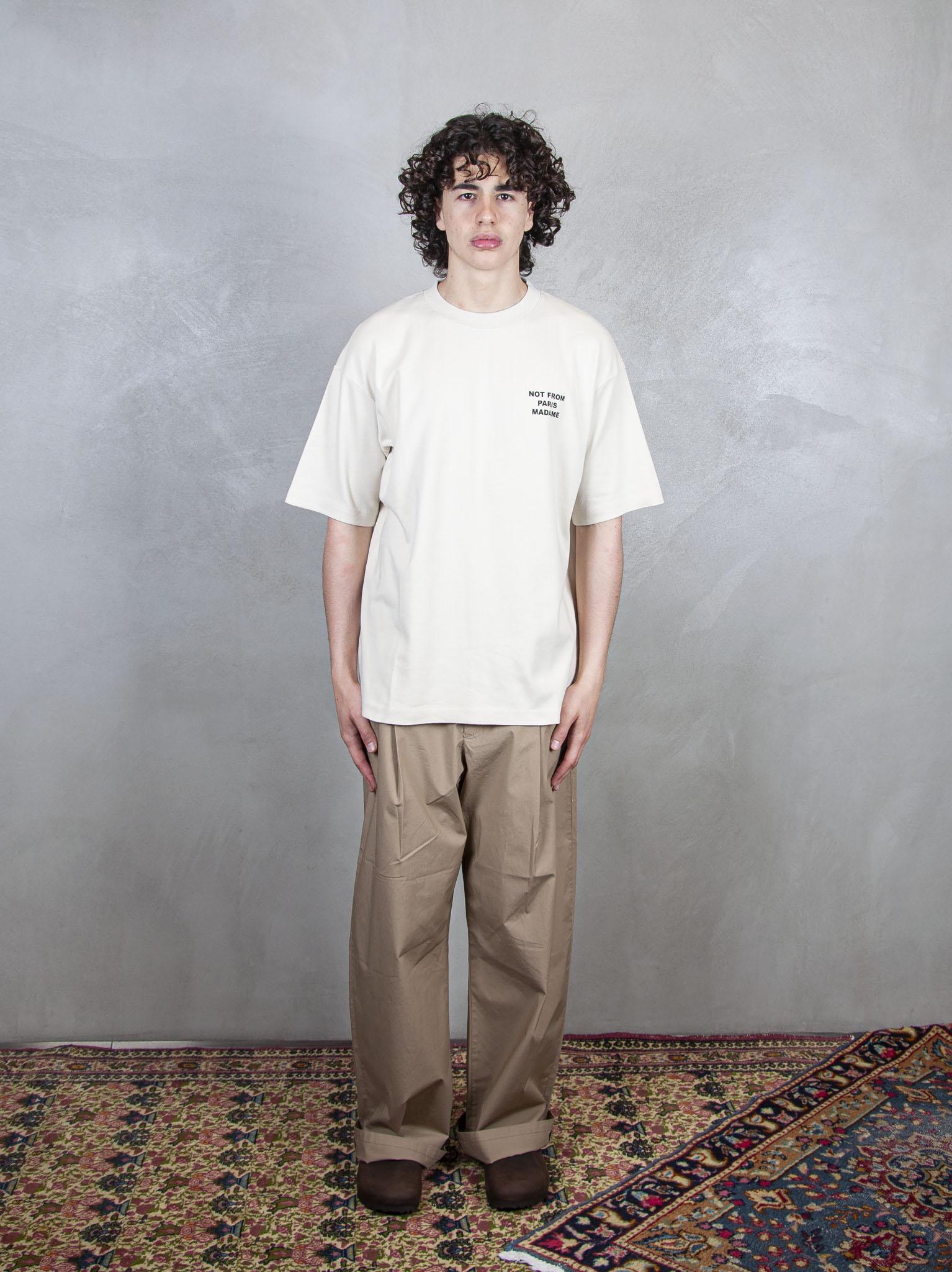 Le T-Shirt Slogan TS203-CO002 MT Drôle De Monsieur 