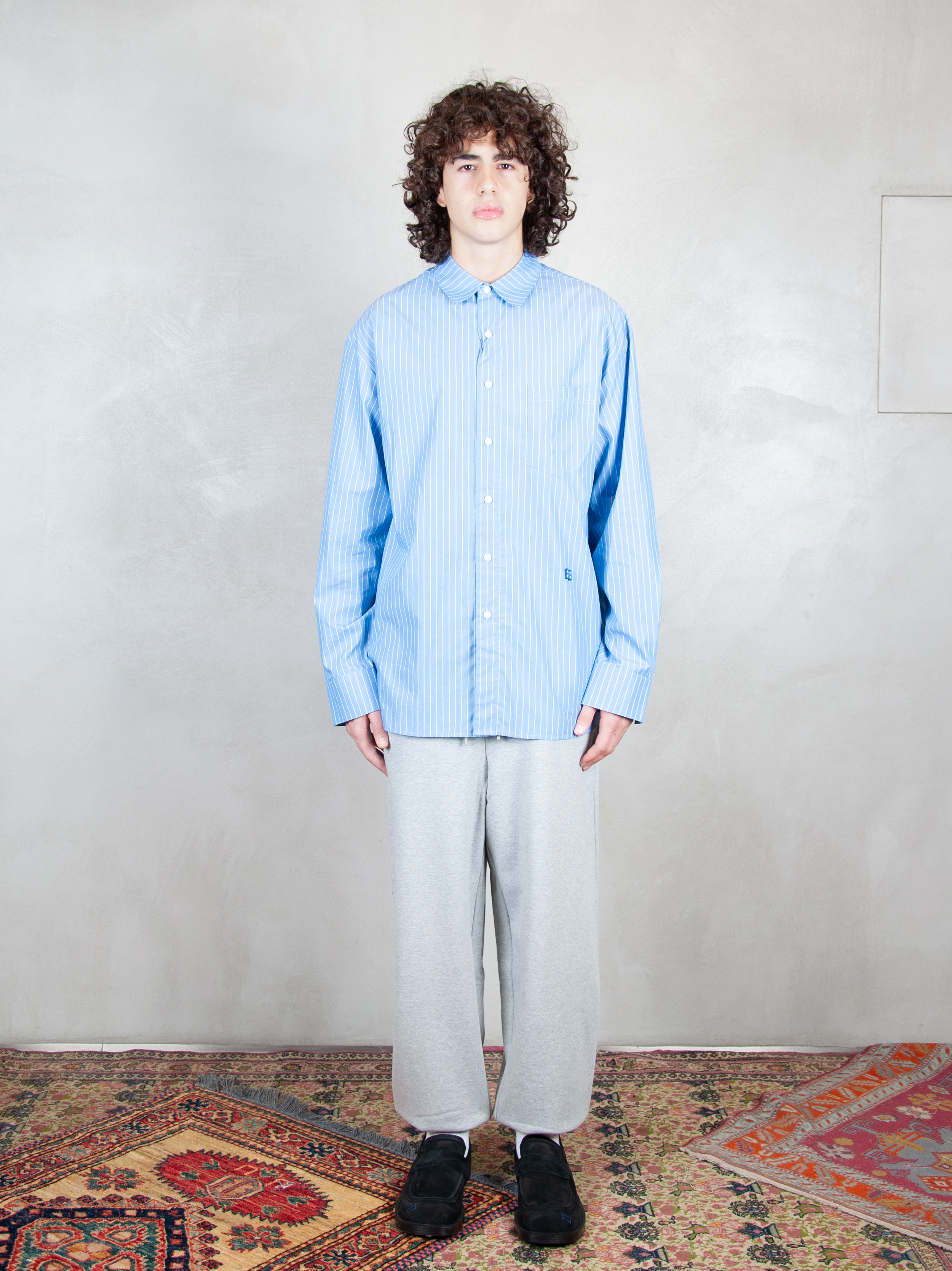 Ader Error Camicia Striped Shirt BMSGFYSH0101 ST-STRIPE Ader Error 