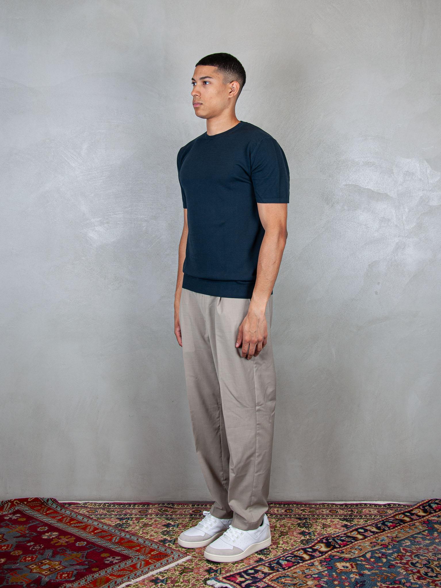 Knit T-Shirt SS 0307 23 Daniele Fiesoli 