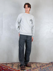 Parra Felpa <BR/>Legs Logo crewneck 54242 HEATHER GREY Parra 