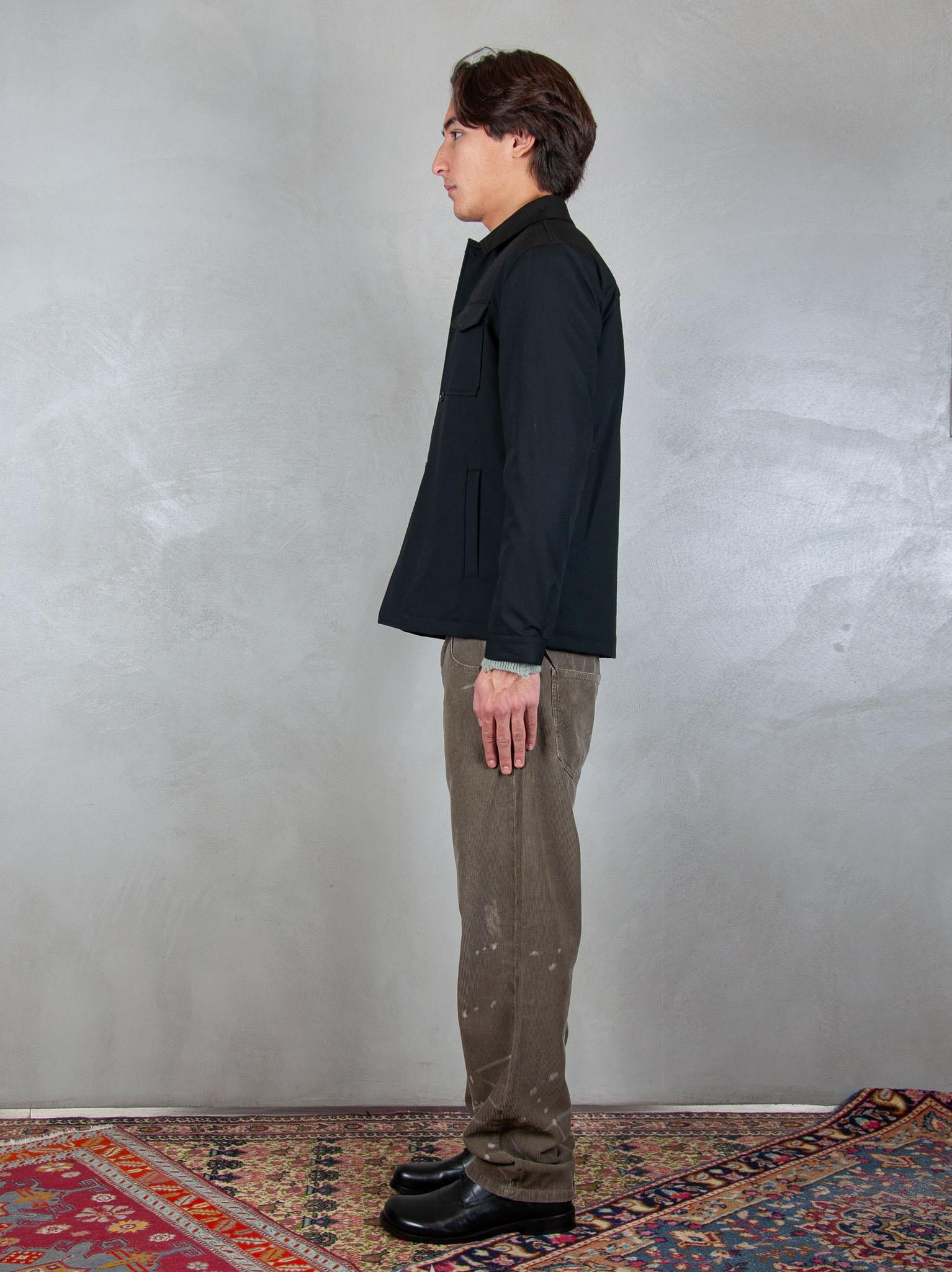 Overshirt GBI1048 NERO Seinse 