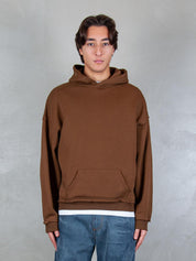 Hi Five Felpa <BR/>UA Hoodie UA-CPC MARRONE Hi Five 