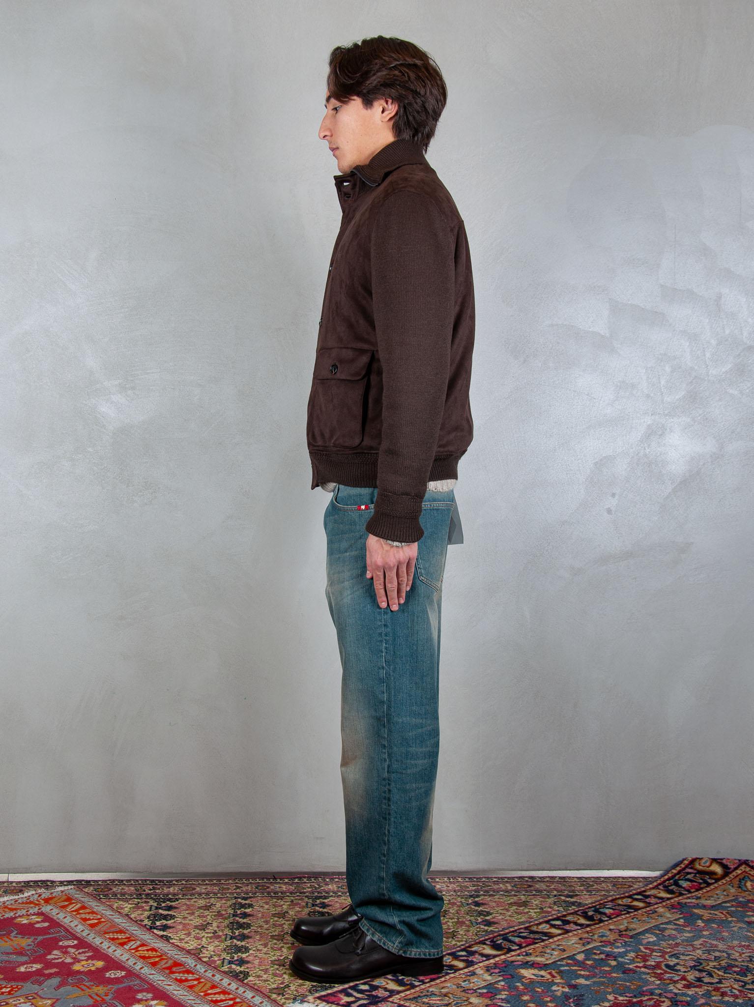 Seinse Giubbotto maniche in maglia GBI1079 MORO Seinse 