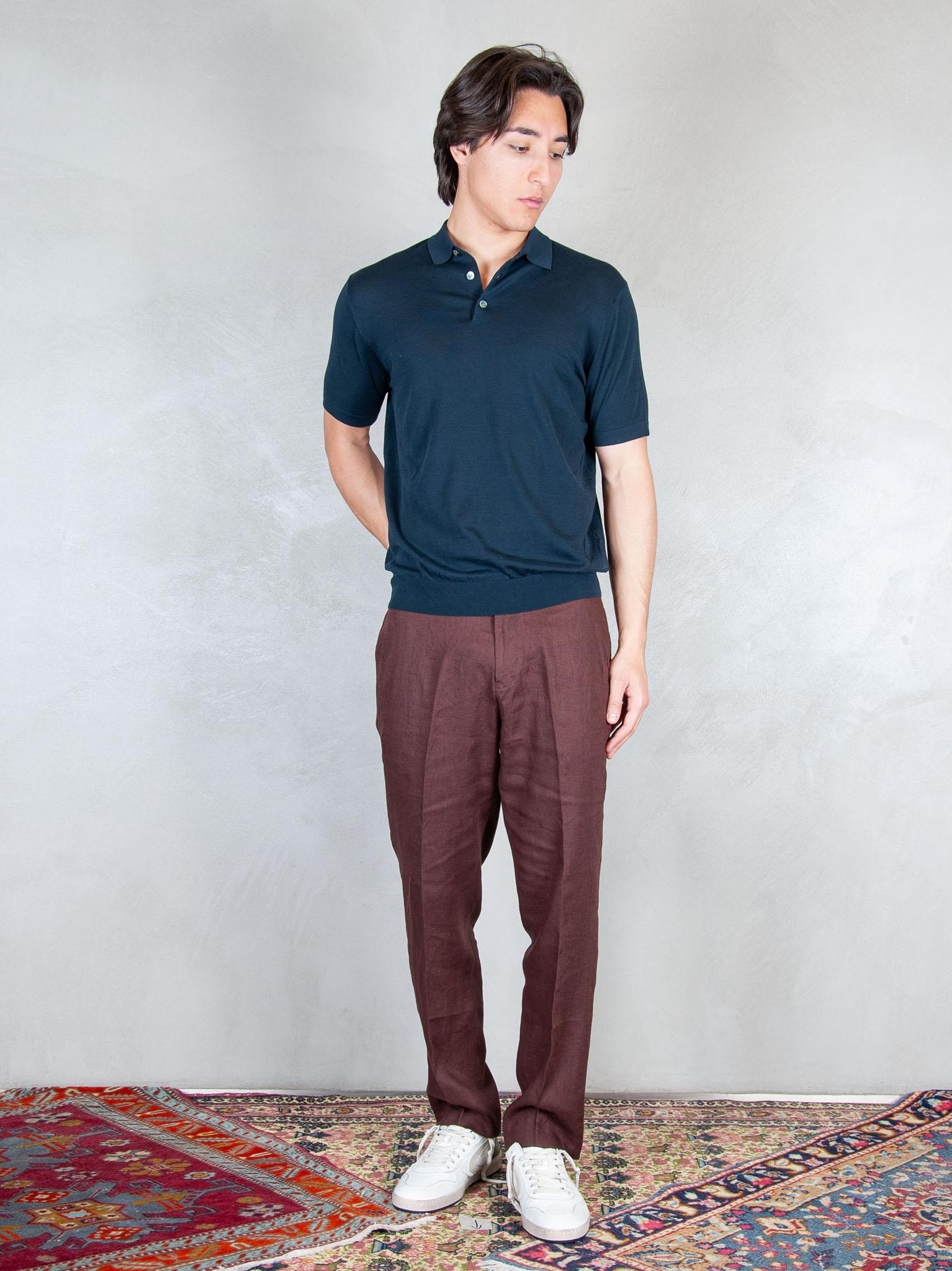 Seinse Pantaloni Lino PSE1523 MOKA Seinse 