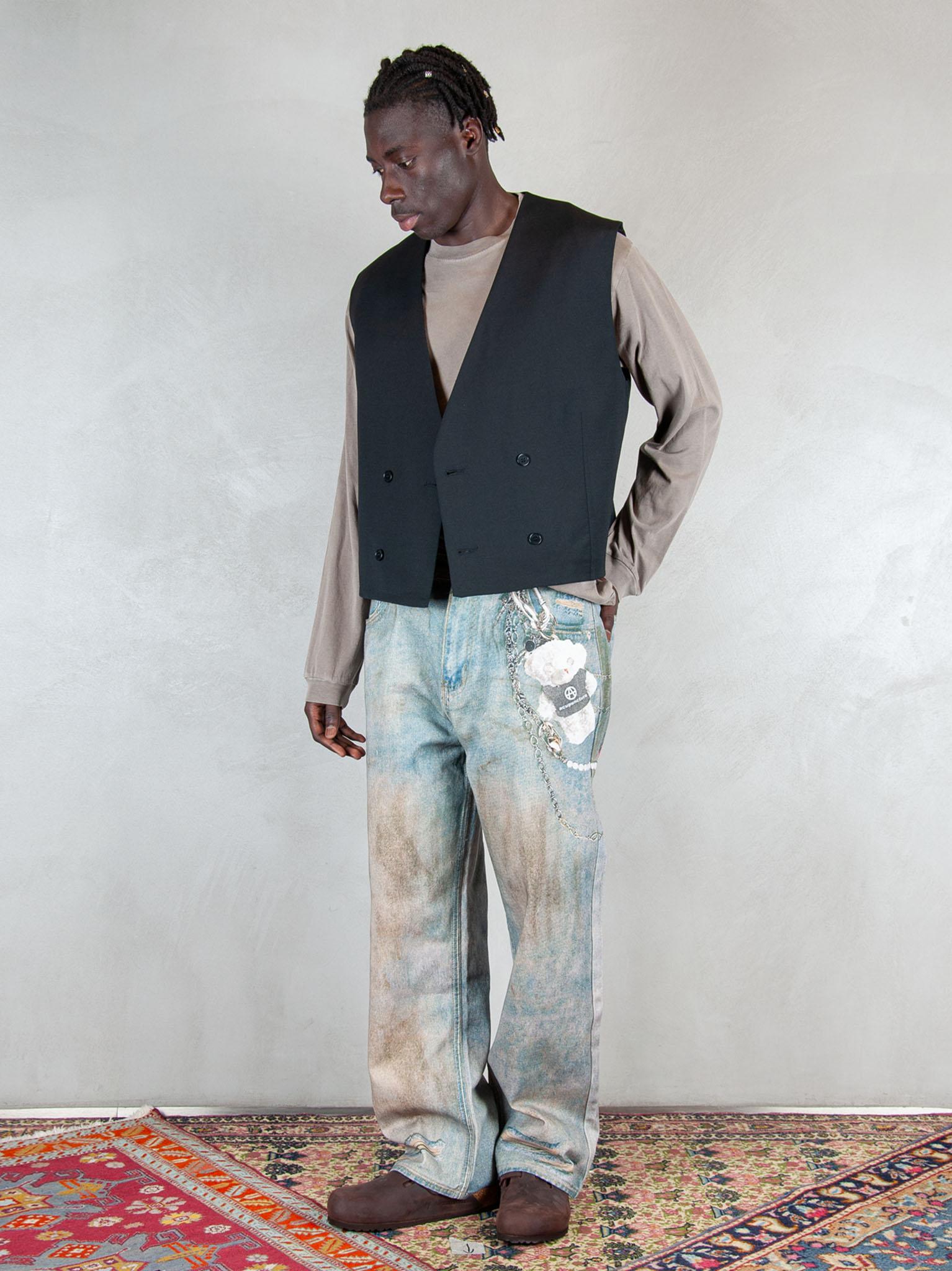 Acupuncture Jeans   Punker Denim 2 PUNKER DENIM 2 DENIM BLUE Acupuncture 