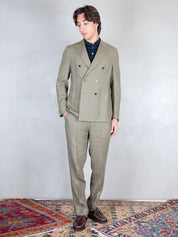 Seinse Pantaloni <BR/>Lino PSE1523 MILITARE Seinse 