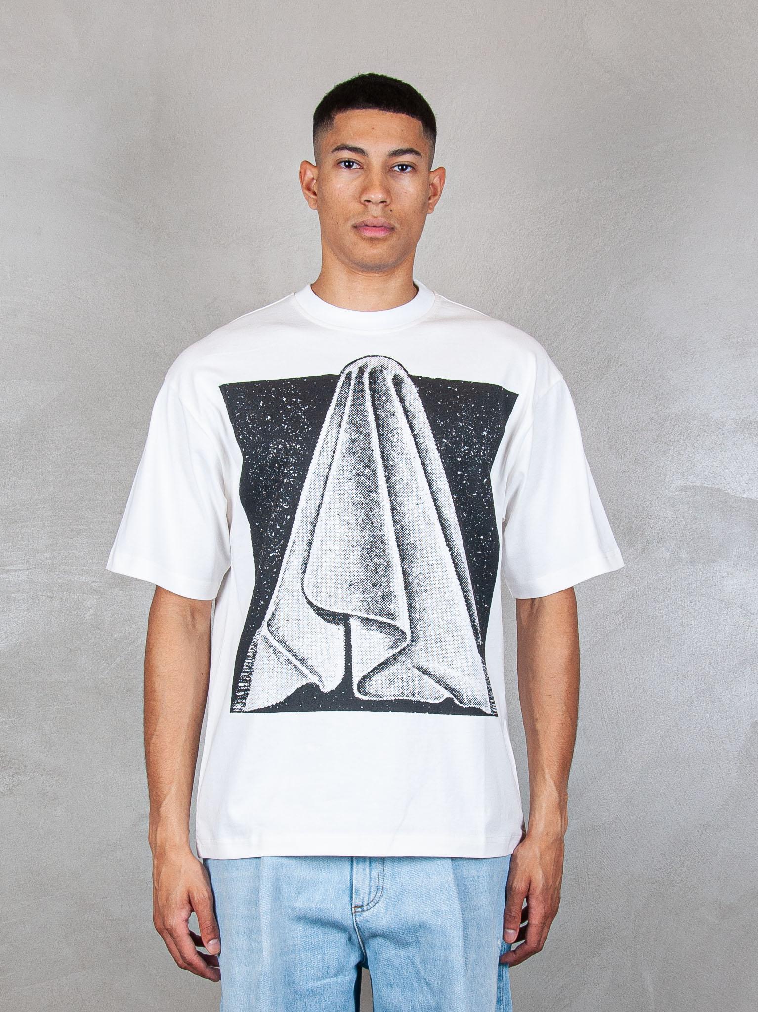TTT T-Shirt Drapery tee 13TS004 WHITE TTT 