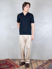Seinse Maglia <BR/>Polo Capri Bordino ME3195 BLUE NAVY Seinse 