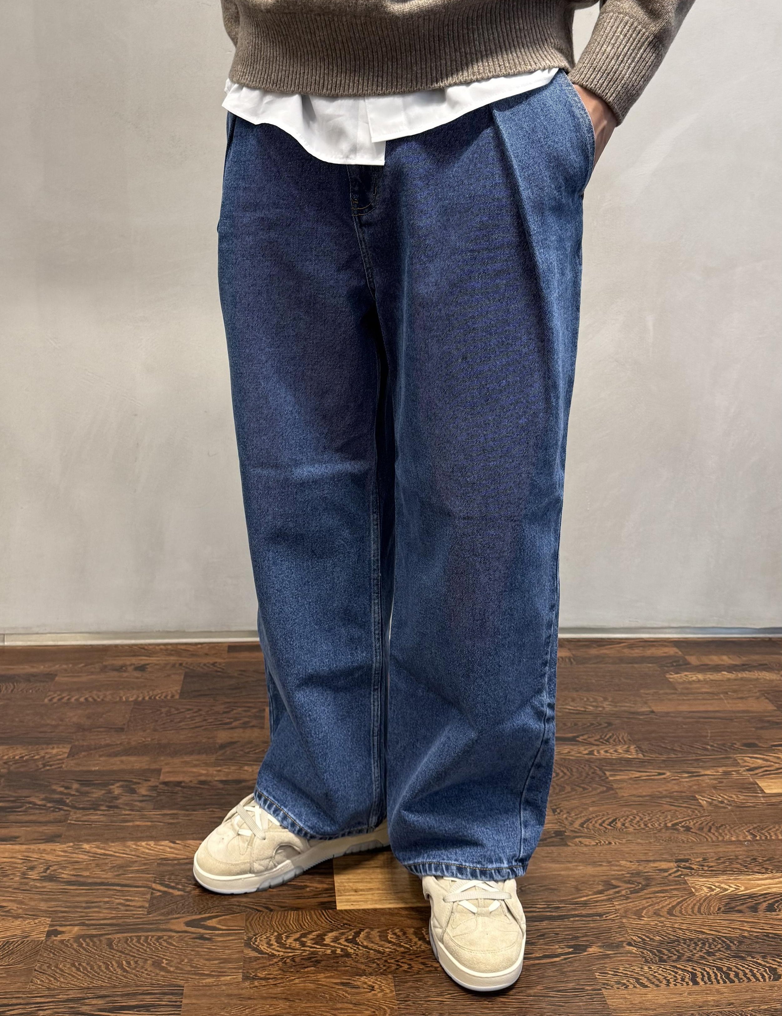 >Pleats Denim BMSGFYJE0102 BL-BLUE Ader Error 