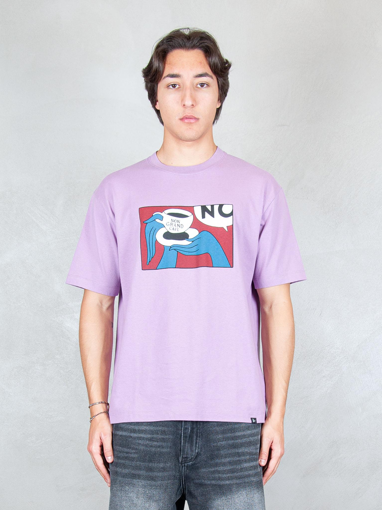 Parra T-shirt Not you 55350 PURPLE Parra 