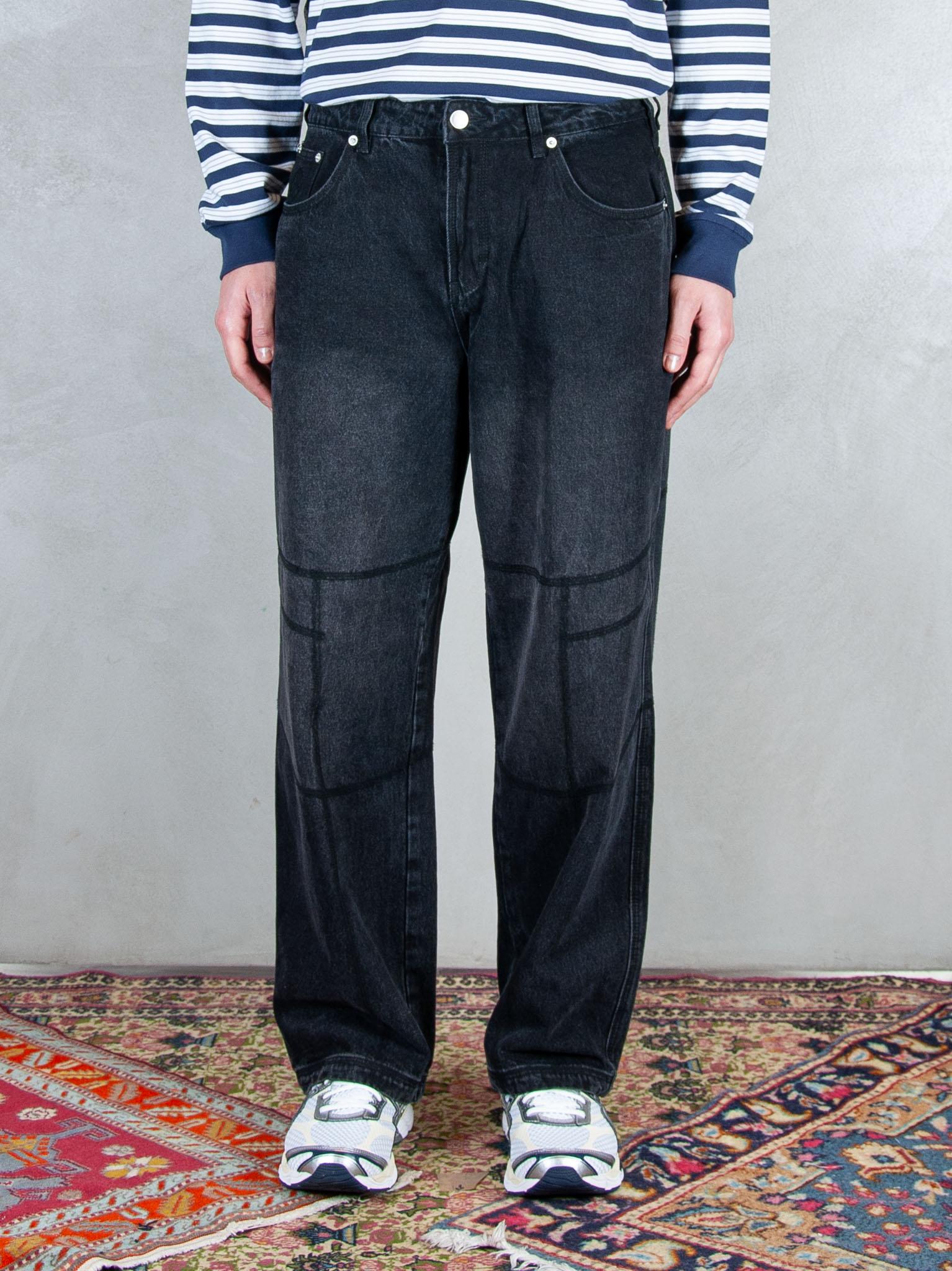 Parra Jeanst Moto stitcher 55180 BLACK Parra 