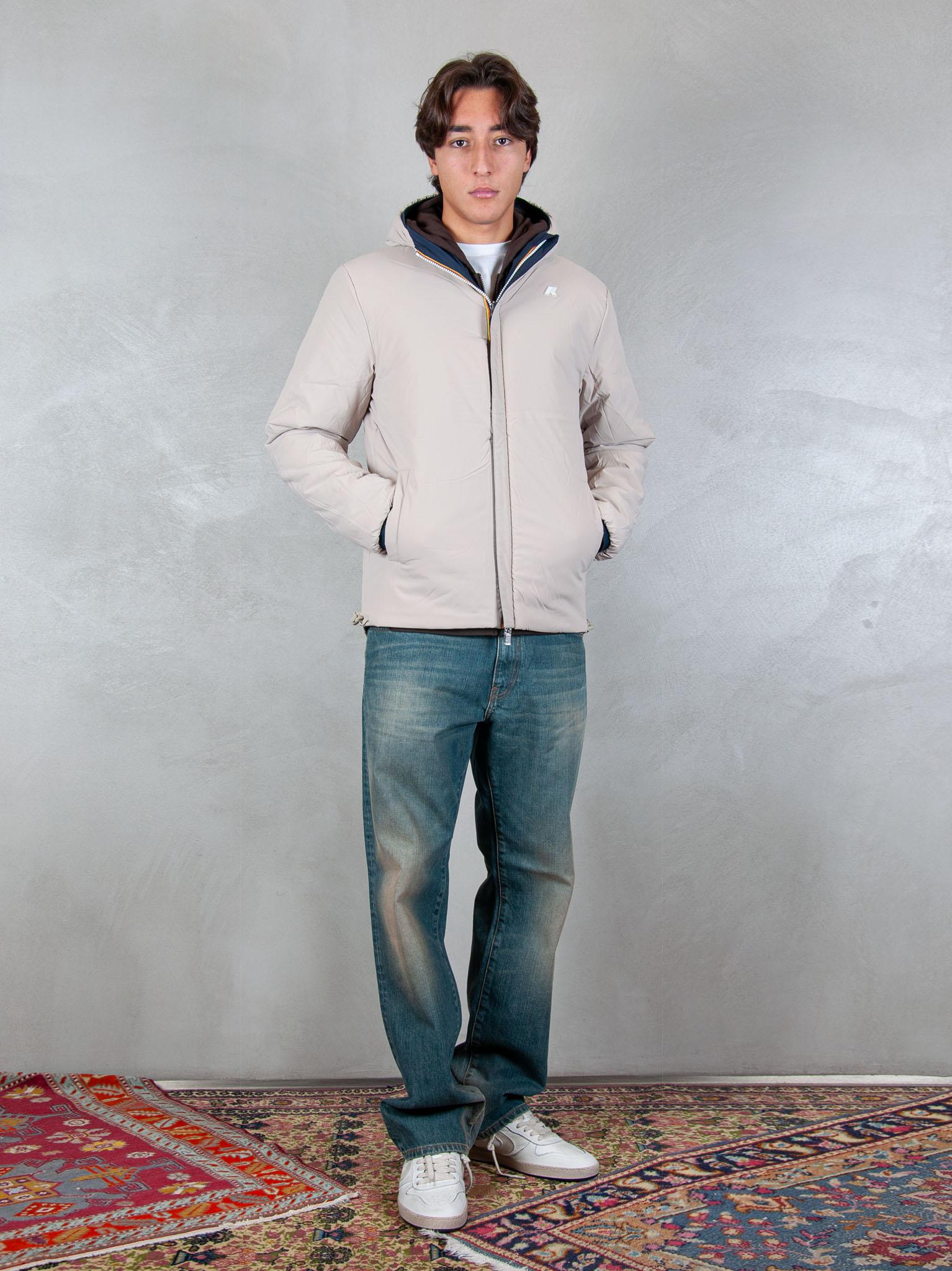 K-Way Giubbotto Jack Warm Reversible K6128VW BBC K-Way 