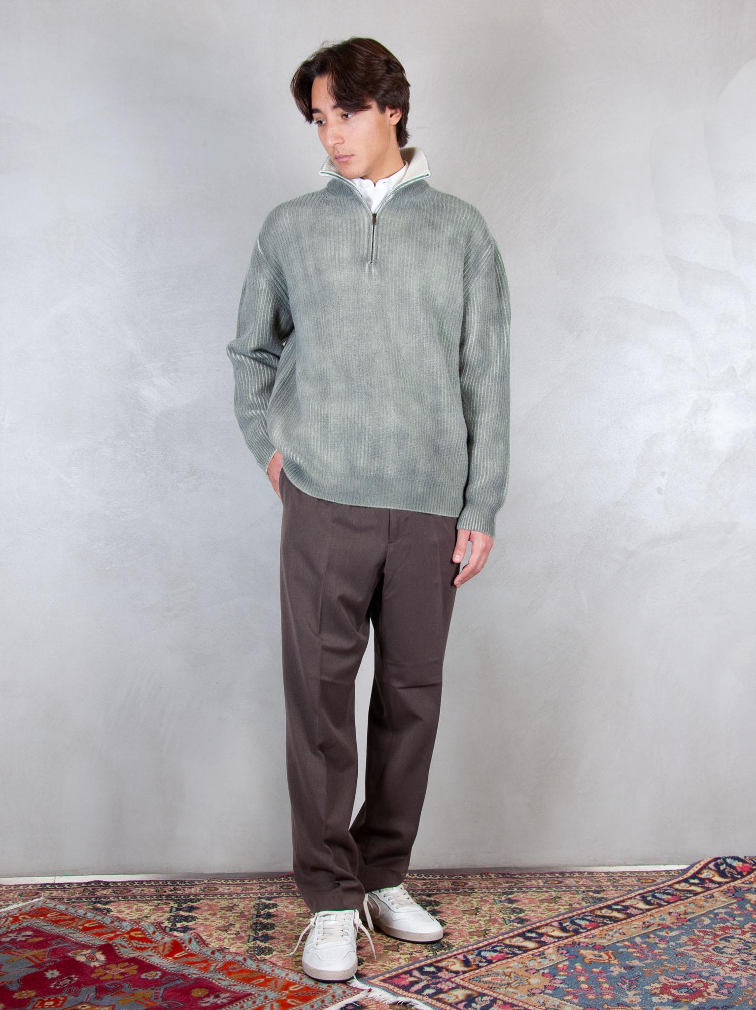 Atomofactory Maglia half zip nuvola FU24 17 Atomo Factory 