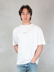 C.P. Company Tshirt <BR/>Logo Crew TS087A-005100W 103 C.P. company 