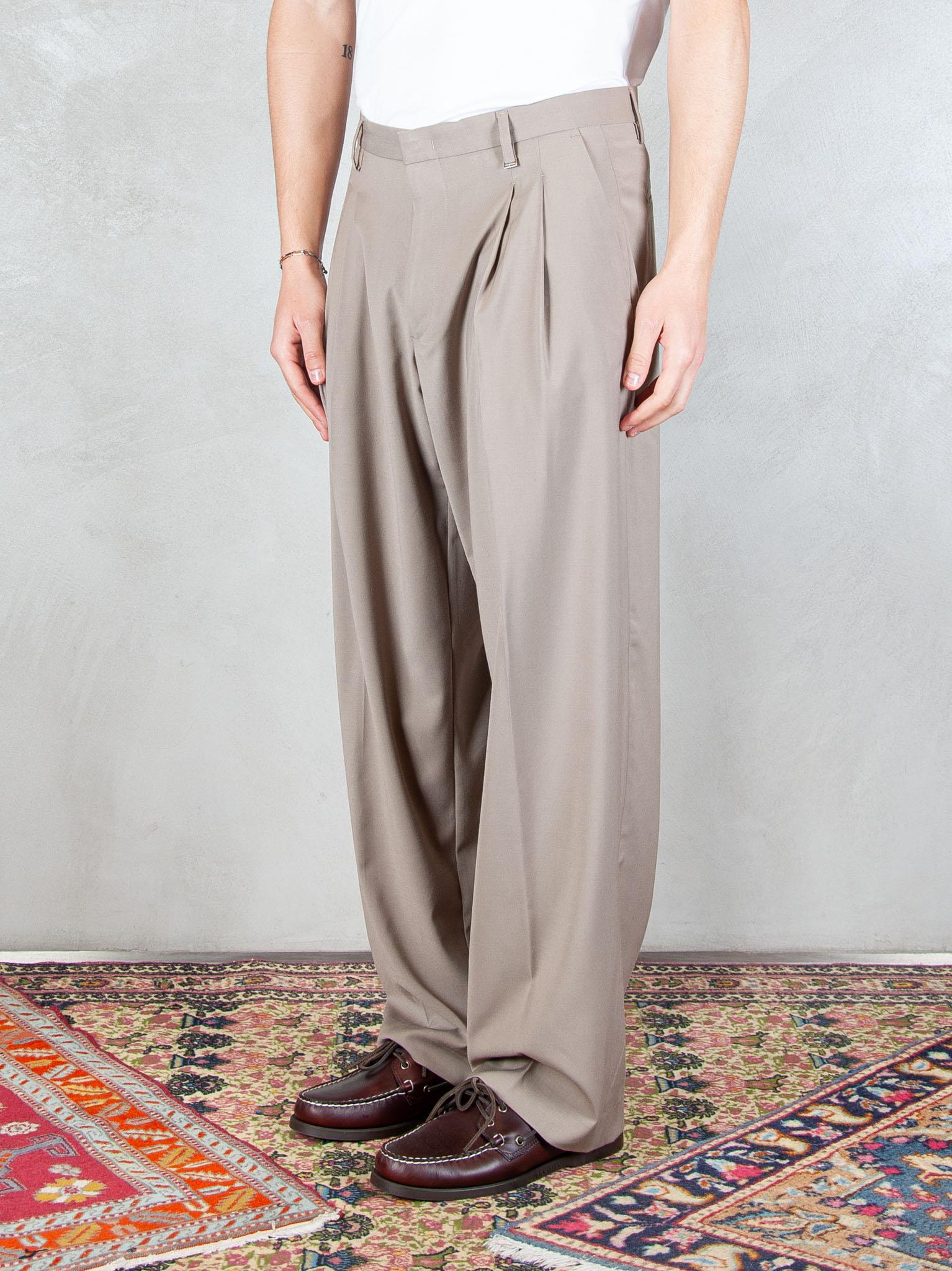 I'M Brian Pantalone Loose 2 pinces PA3680 TAUPE I'm Brian 