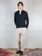 Raphael1966 Maglia <BR/>Camicia Cotone Egiziano DK17039 NERO Raphael - Dkt 