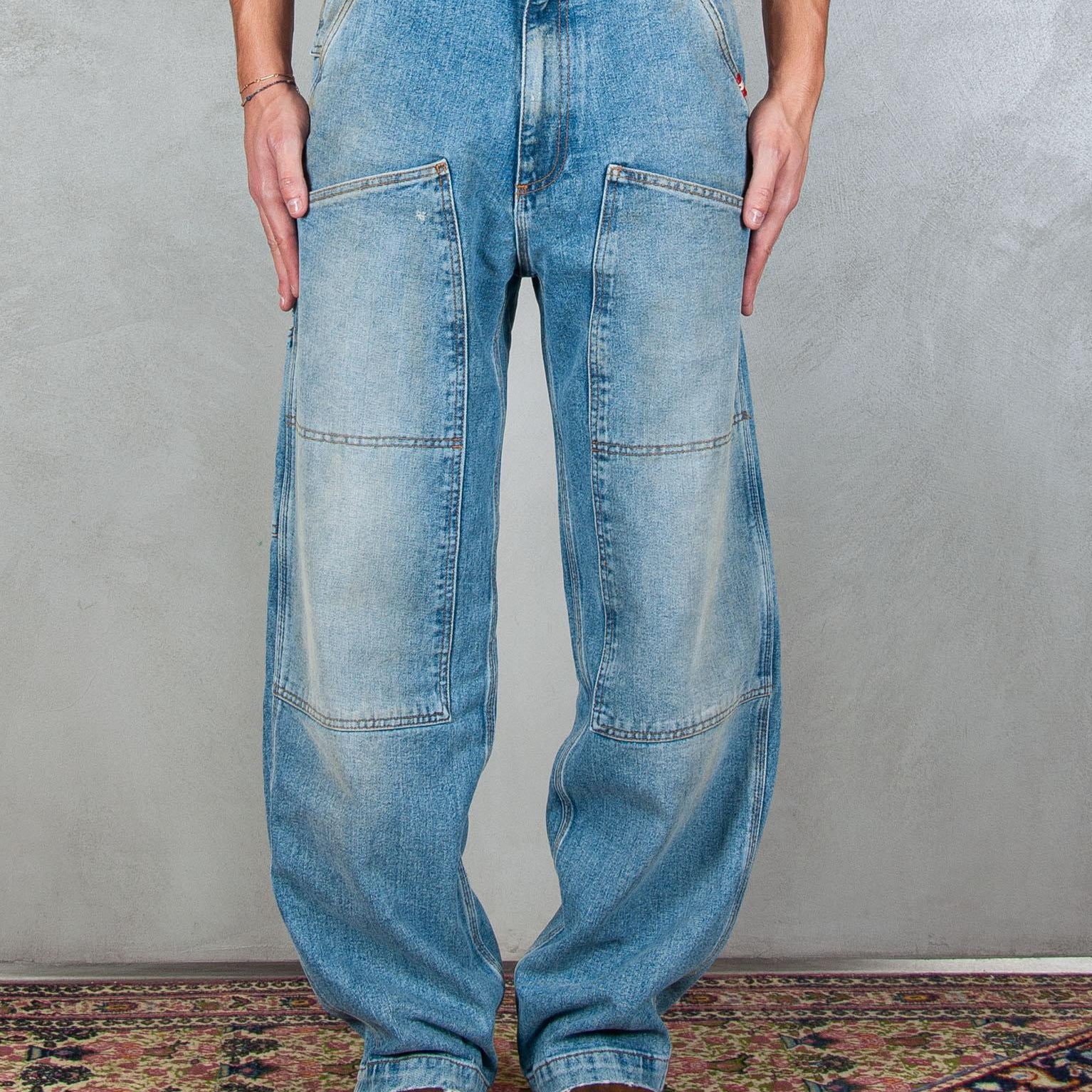 >Super Knee SUPER KNEE DENIM CARPENTER Amish 