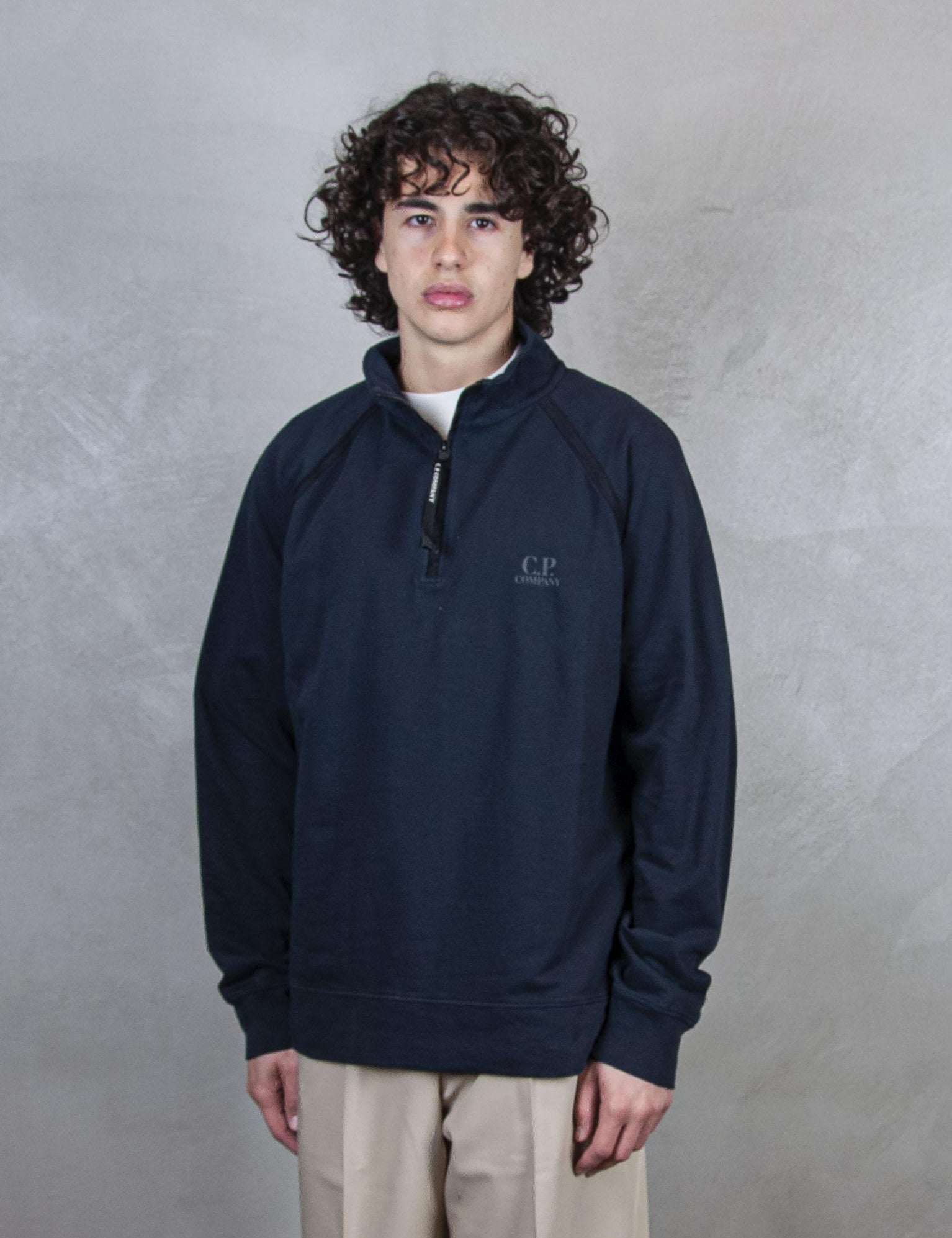 Polo Collar Light Fleece SS153A-2246G 888 C.P. company 