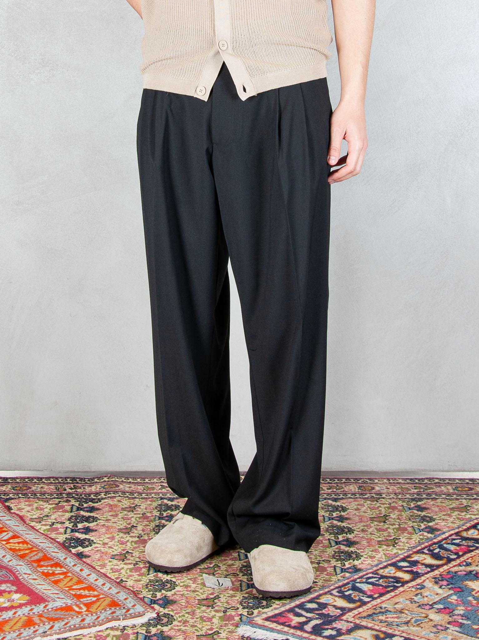 I'M Brian Pantalone Loose 2 pinces PA3680 NERO I'm Brian 