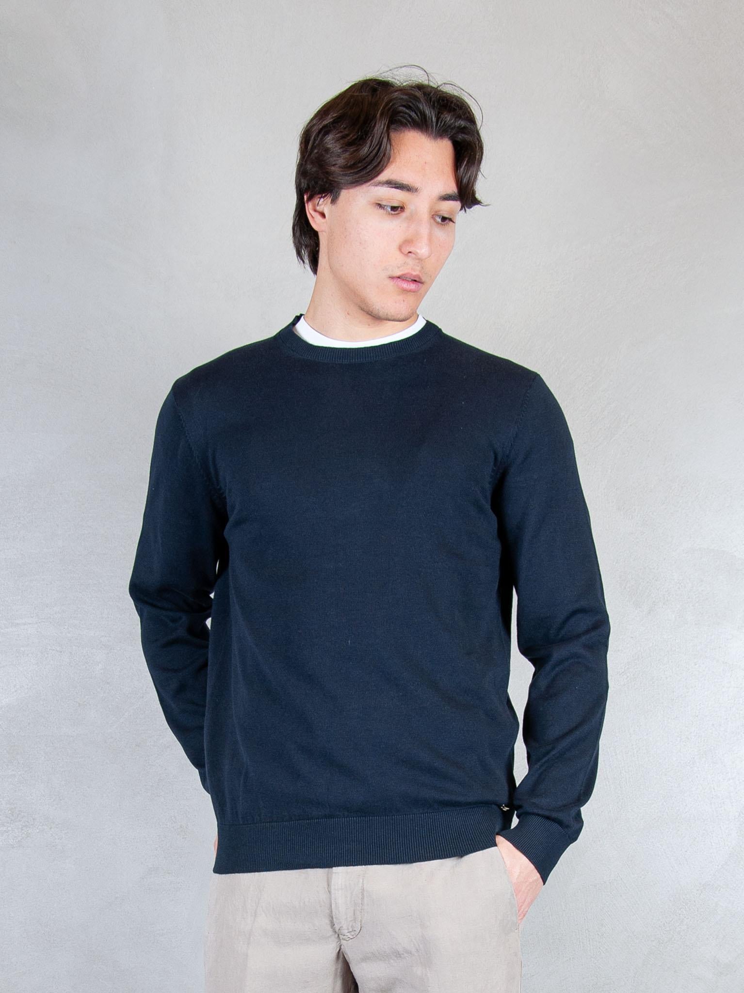 Markup Maglia Girocollo MK10001 BLU MarkUp 