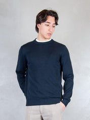 Markup Maglia <BR/>Girocollo MK10001 BLU MarkUp 
