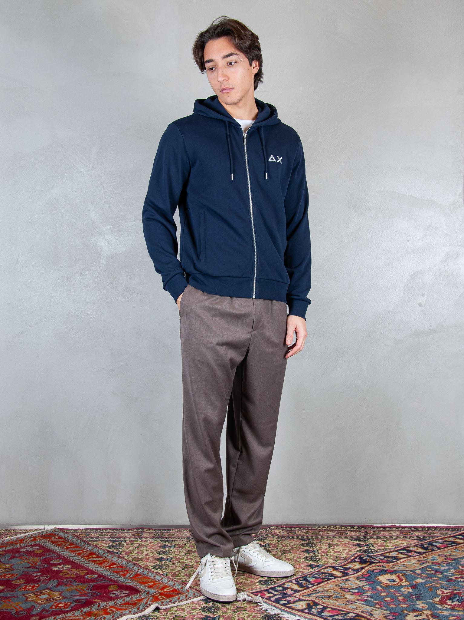 Sun68 Felpa Zip F45102 07 Sun68 