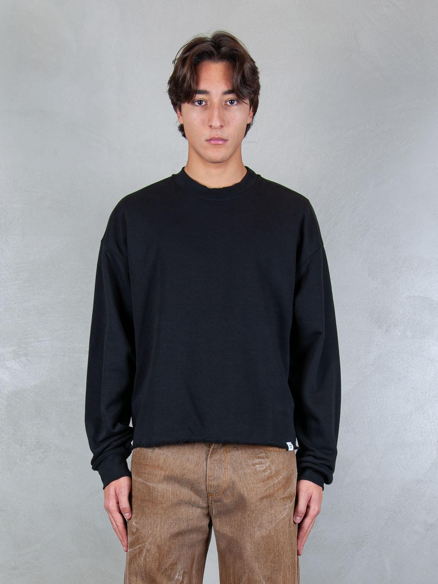 Woc felpa Tucson crewneck SW104FL NERO WOC 