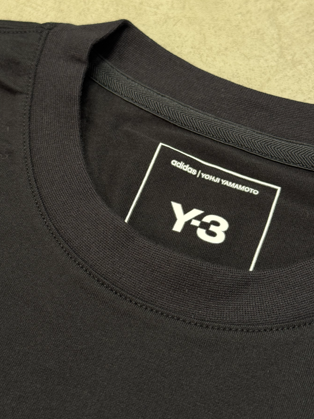 Reg SS Tee IW0066 BLACK Y3 