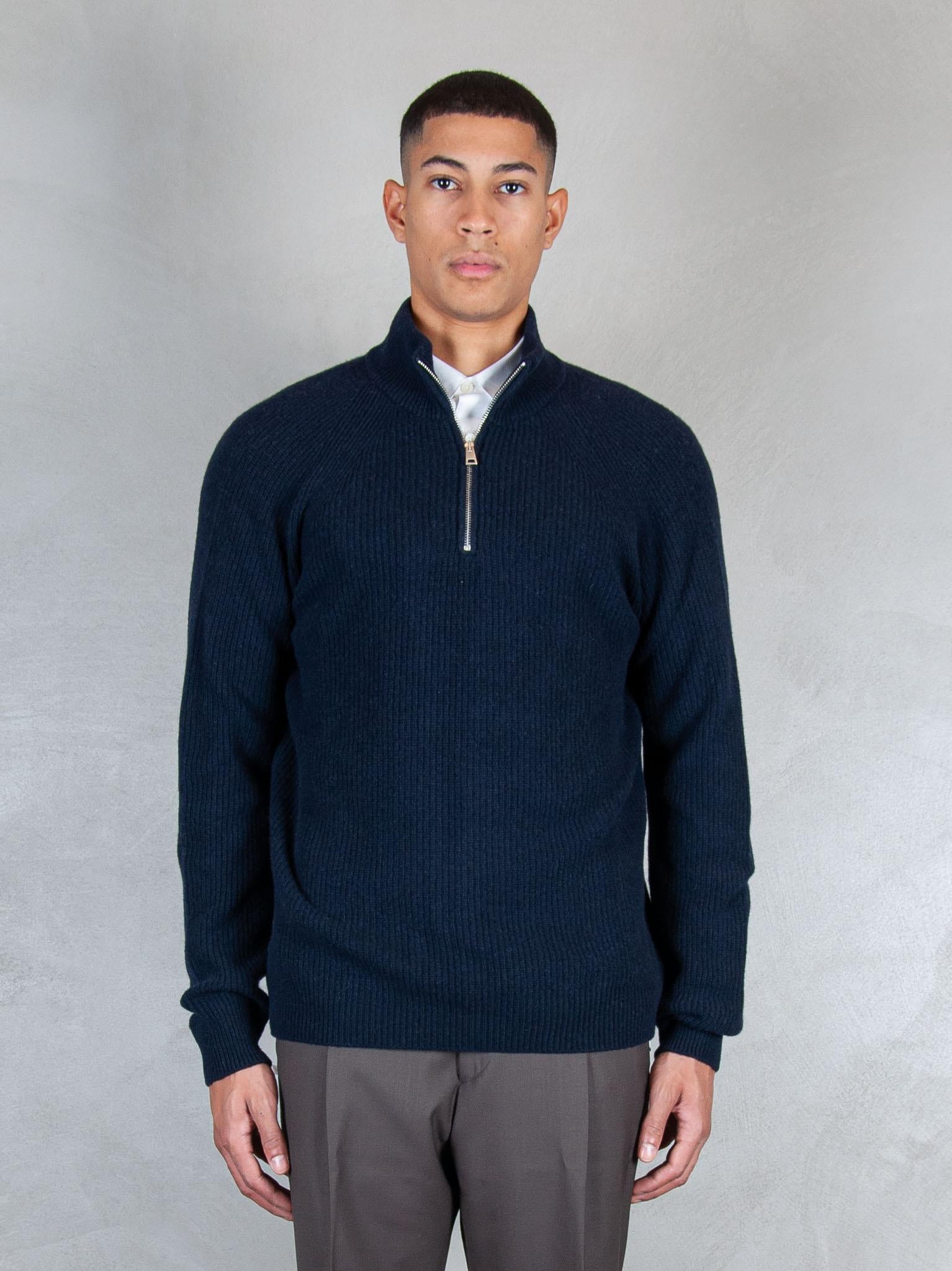 Diana Studio Maglia half zip costa inglese DW24M070050 510 Diana Studio 