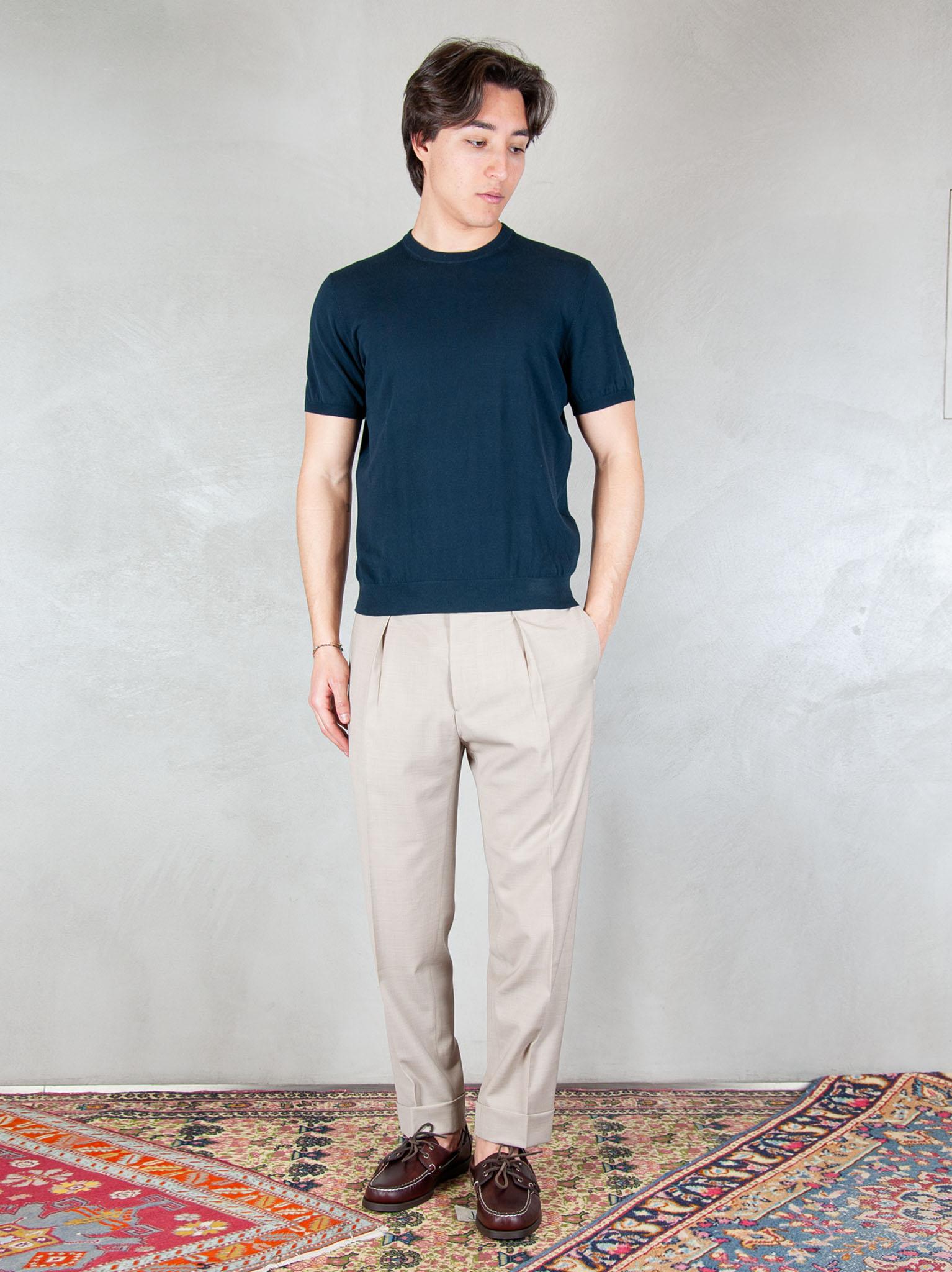 Berwich Pantaloni Chiaia CHIAIA P01383X-DESERT Berwich 
