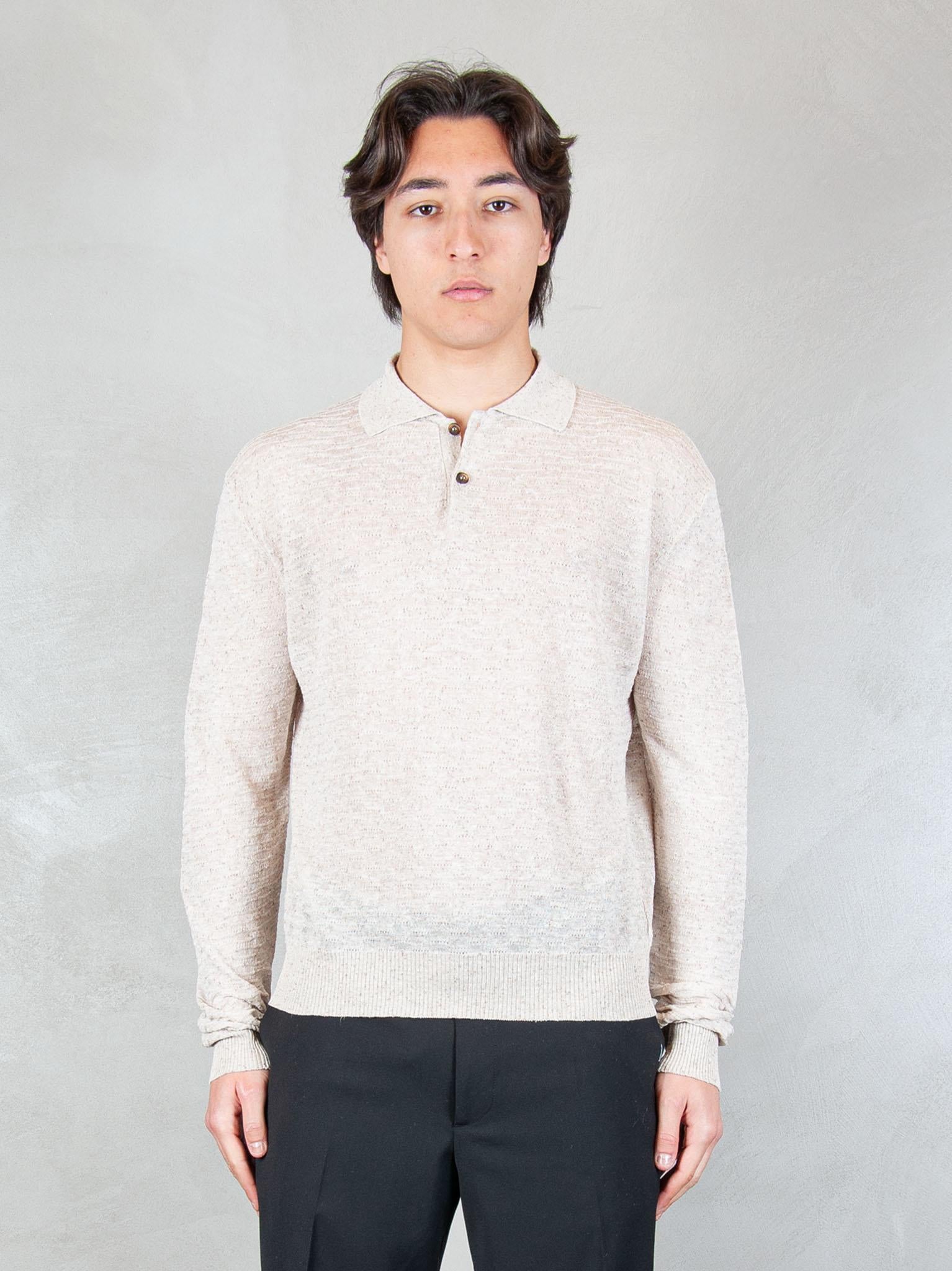 Diana Studio Maglia Polo Jacquard 140032 406 Diana Studio 