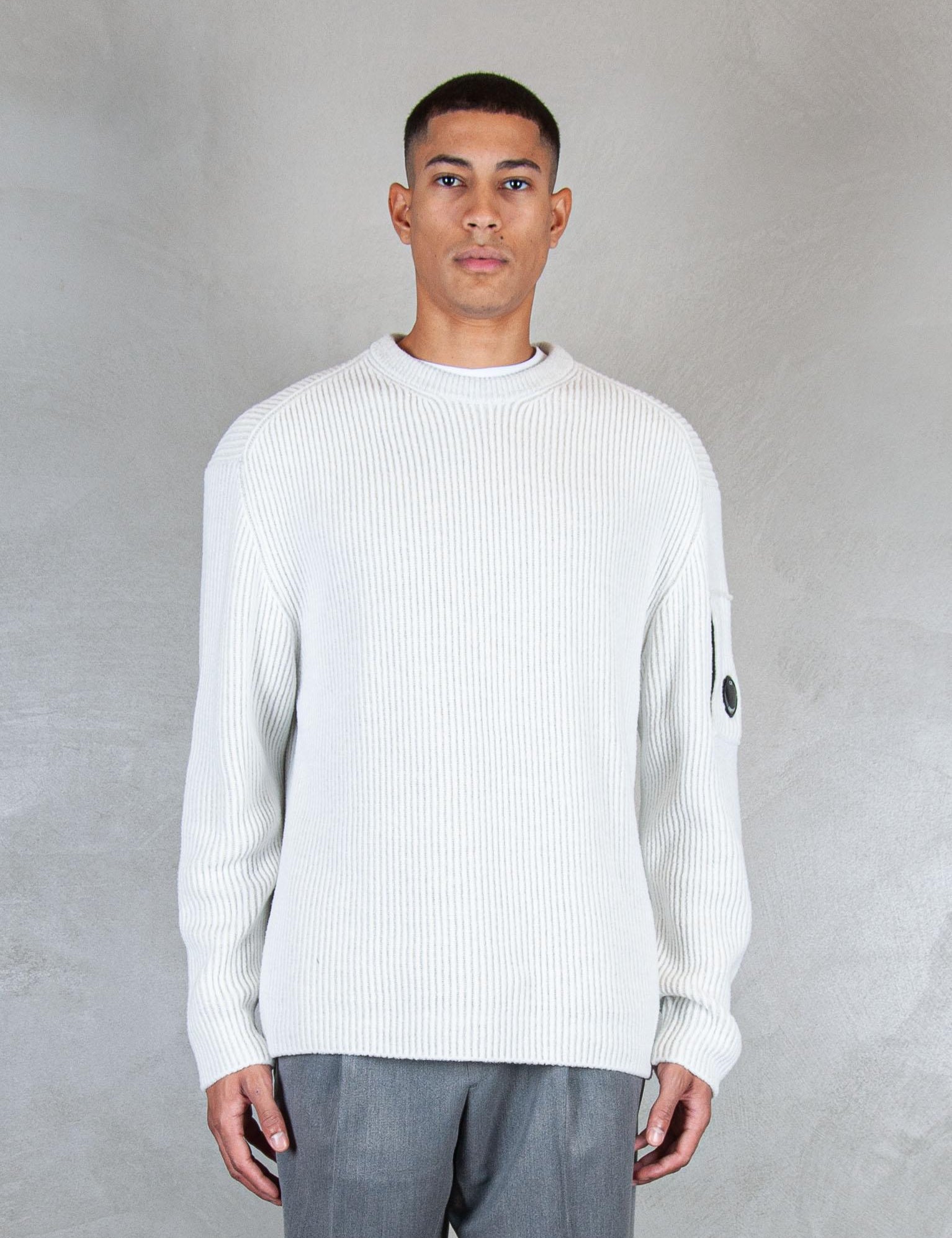 >Crewneck Fleece knit KN307A-006170A M12 C.P. company 