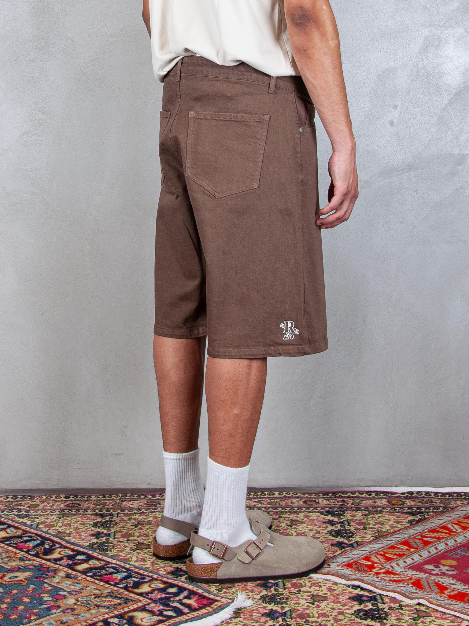 Hi Five Bermuda Skate Short SKATE SHORT BROWN Hi Five 