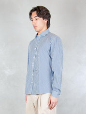 Seinse Camicia <BR/>Rigato CE1116 BLU/BIANCO Seinse 