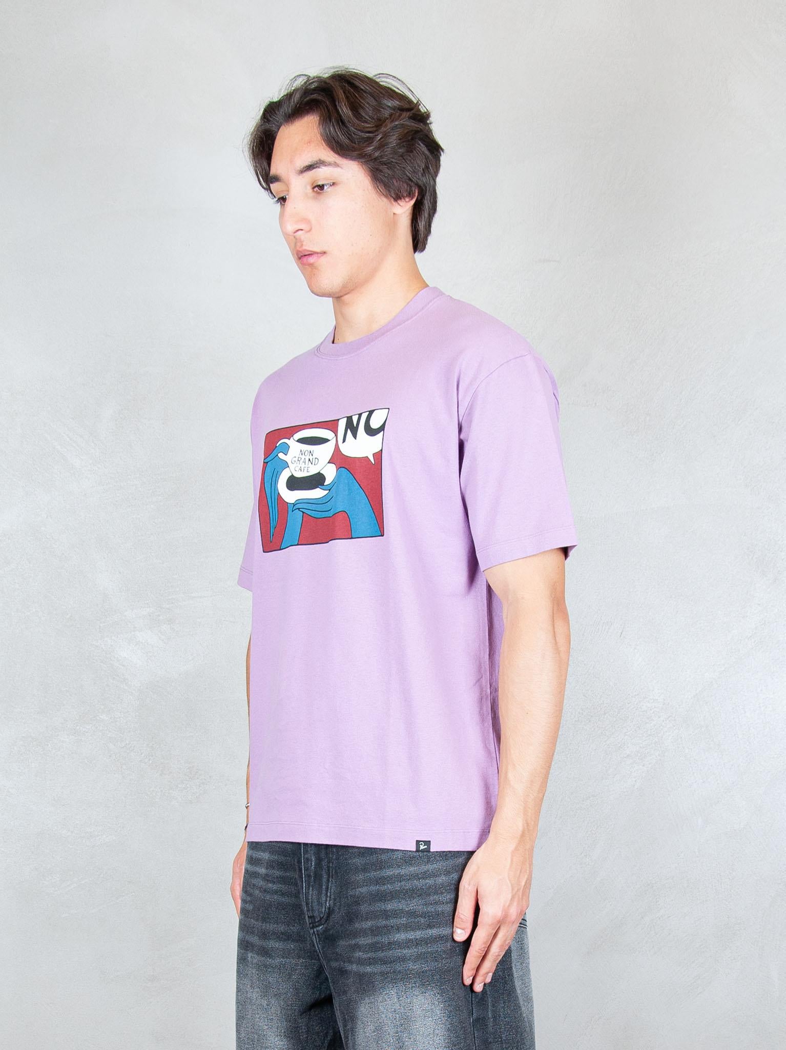 Parra T-shirt Not you 55350 PURPLE Parra 