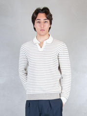 Raphael1966 Maglia <BR/>Polo Capri Stripes 57150-18669 112 Raphael - Grnsas 
