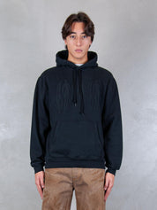 Parra Felpa <BR/>Connected Guy hooded 54226 BLACK Parra 