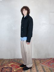 Ader Error Maglia <BR/>Turtleneck Cardigan BN01FWKT0703 BK-NOIR Ader Error 