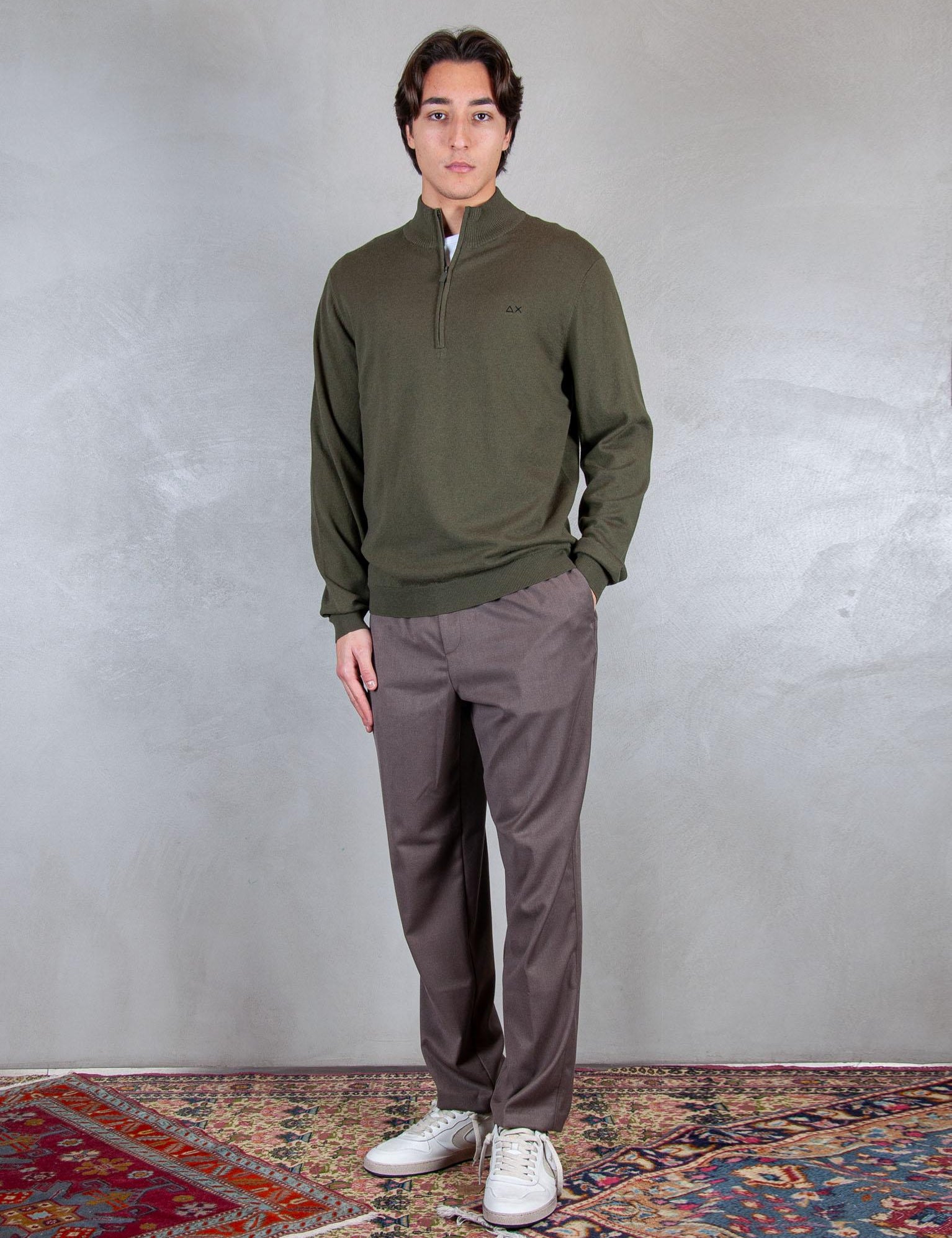 Sun68 Maglia Lupetto Zip K45107 74 Sun68 