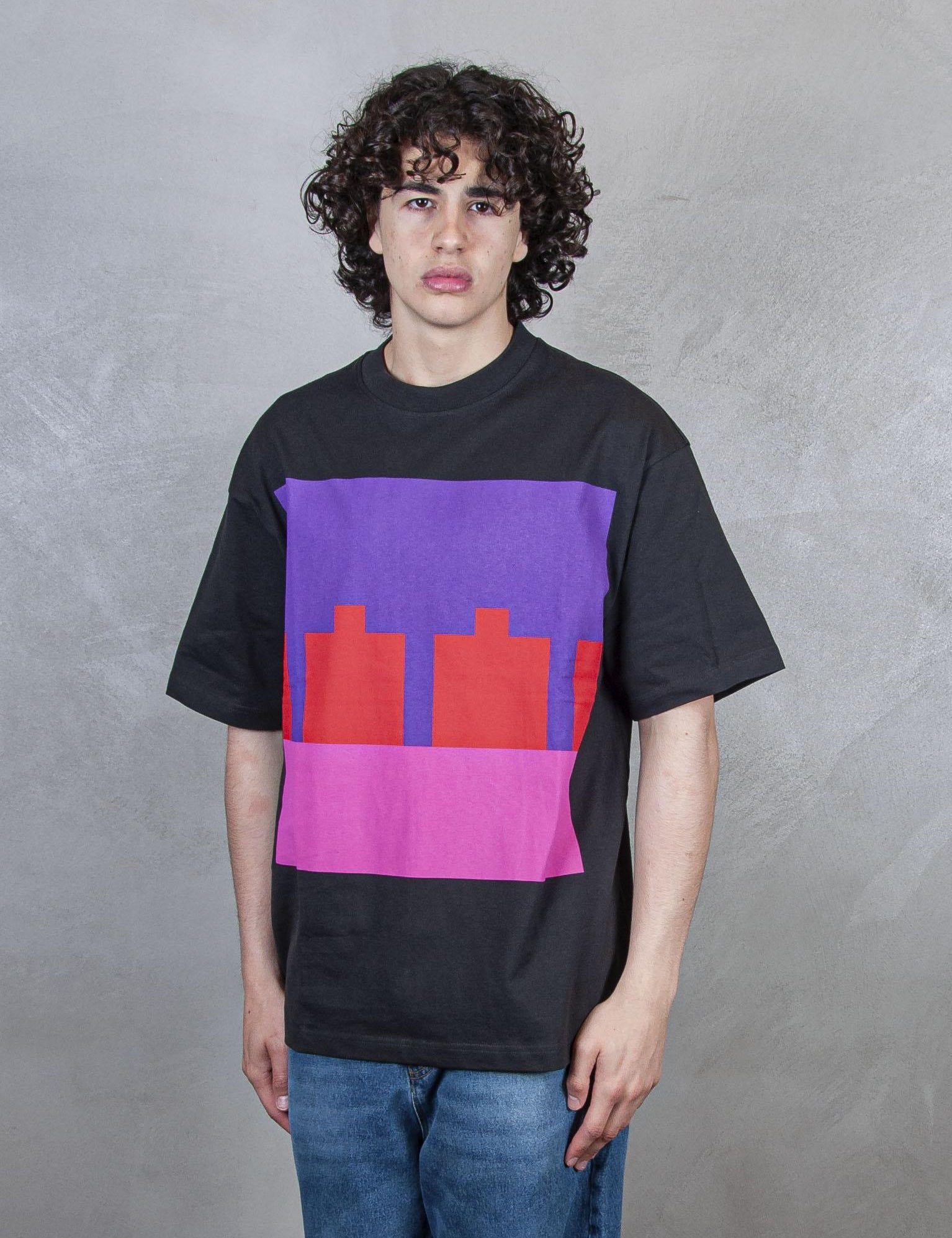 >Block Logo 12TS007 BLACK TTT 