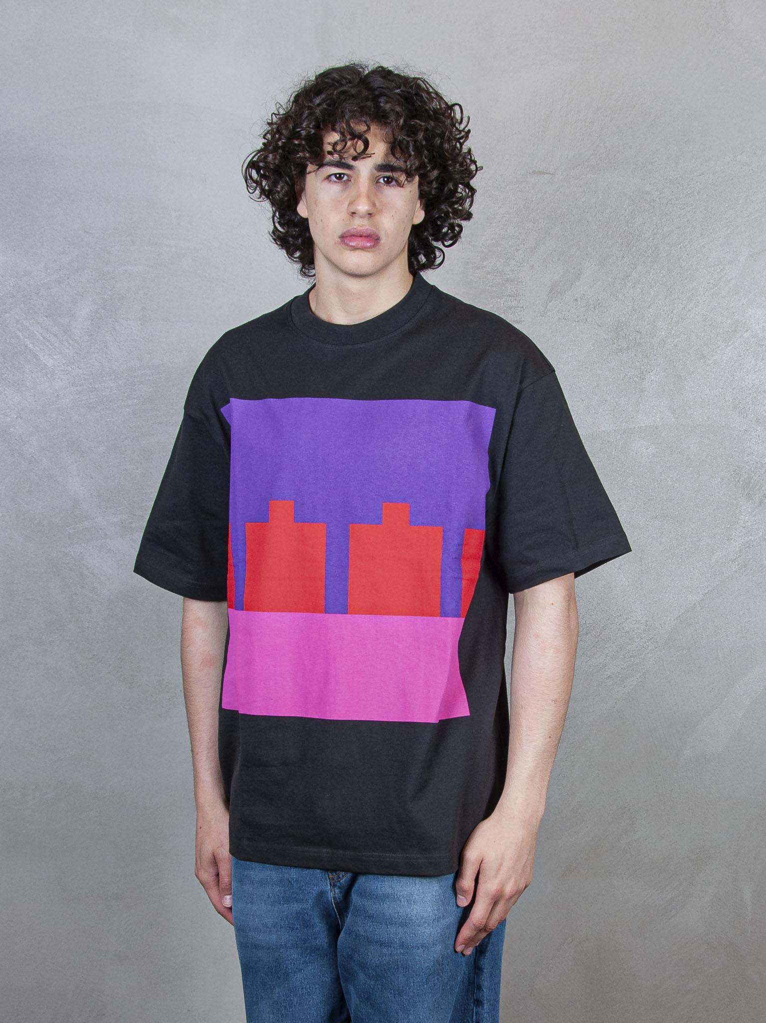 TTT T-Shirt Block Logo 12TS007 BLACK TTT 