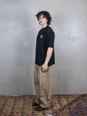 Le T-Shirt Slogan TS203-CO002 BL Drôle De Monsieur 