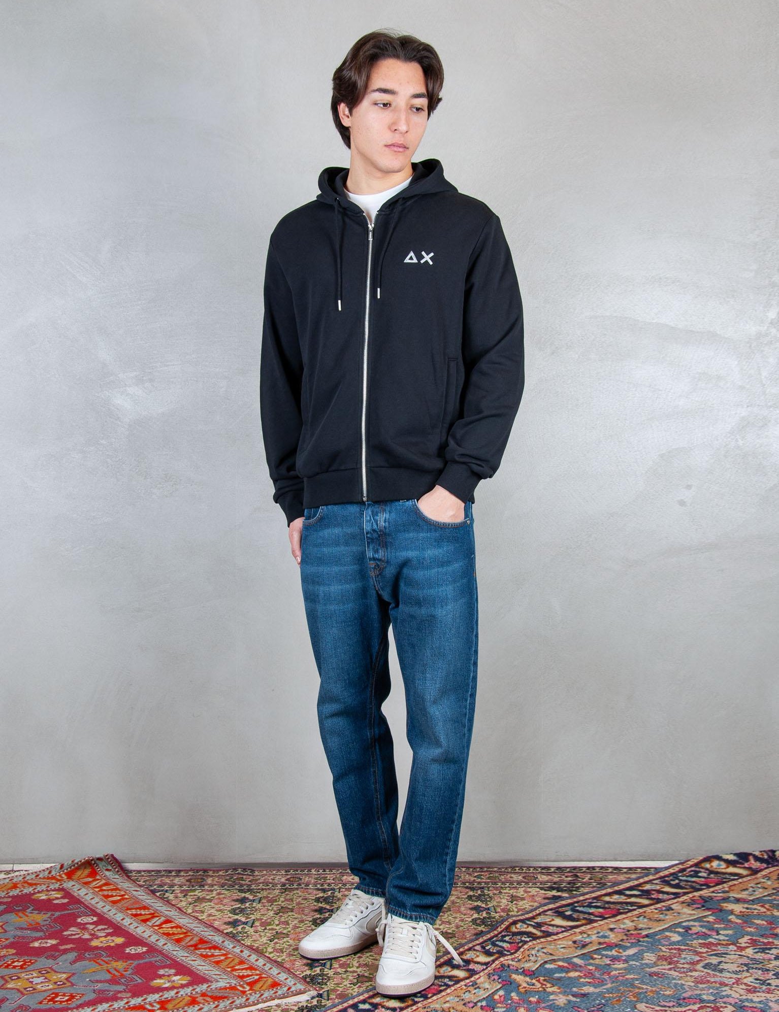 Sun68 Felpa Zip F45102 11 Sun68 