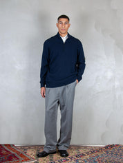 C.P. Company Maglia <BR/>Lambswool half zip KN709A-110149A 888 C.P. company 