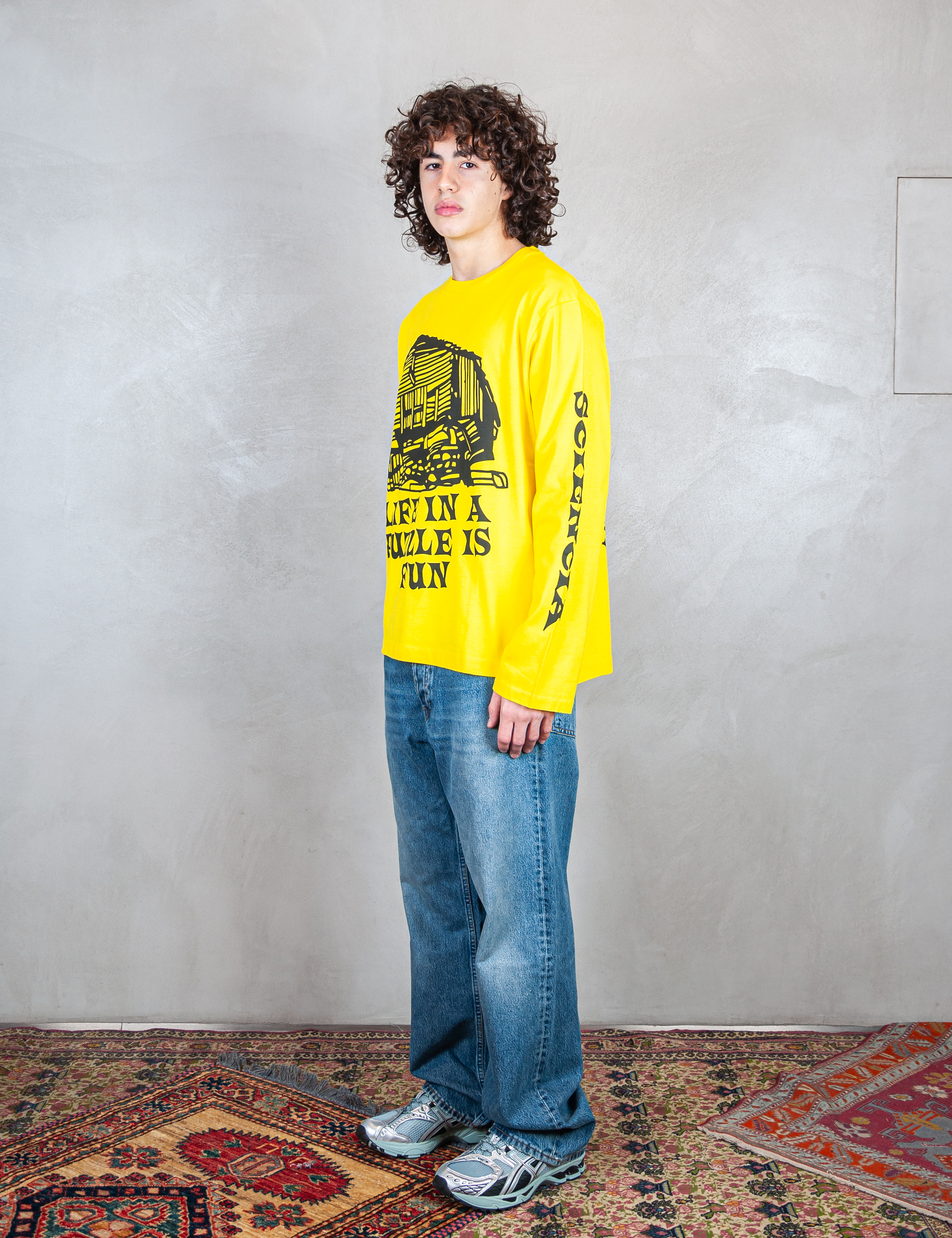 >Phantasia Sciencia LS Tee PHANTASIA SCIENCIA EMPIRE YELLOW Public Possession 